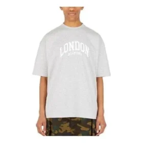T-shirt Cities London, corte médio «Cinza» 612966TLVG51380