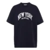 T-shirt «Cities New York» com corte médio «Azul-escuro» 612965TLVM23967