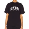 T-shirt «Cities New York» com corte médio «Azul-escuro» 612965TLVM23967