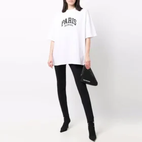 T-shirt «Cities Paris» com corte médio «Branco» 612966TLVL79040
