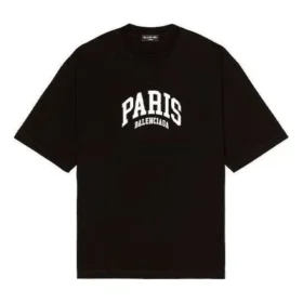 T-shirt Cities Paris, corte médio, «Preto» 612966TLVL71070