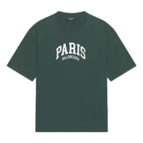 T-shirt Cities Paris, corte médio «Verde» 612966TLVL73011