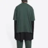 T-shirt Cities Paris, corte médio «Verde» 612966TLVL73011