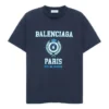 T-shirt College 1917 de corte médio «Blue» 612965TMV954140