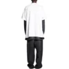 T-shirt com aberturas Oversized «White» 761460TPVD49000