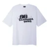 T-shirt com ícone BB Icon desenhado à mão, corte médio «Branco Preto» 612966TNVN49040