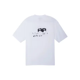 T-shirt com ícone BB Icon desenhado à mão, corte médio «Branco Preto» 612966TNVN49040
