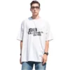 T-shirt com ícone BB Icon desenhado à mão, corte médio «Branco Preto» 612966TNVN49040