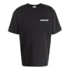 T-shirt com corte lateral «Black» 641655TLVB39034