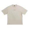 T-shirt com costas abertas, corte médio «Beige» 612966TOVJ89763