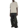 T-shirt com costas abertas, corte médio «Beige» 612966TOVJ89763