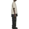T-shirt com costas abertas, corte médio «Beige» 612966TOVJ89763