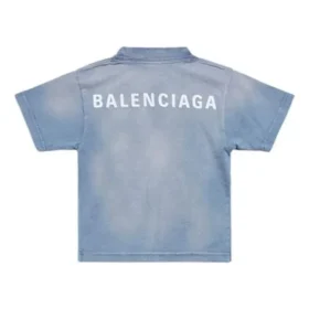 T-shirt com costas “Azul Branco” 681864TPVK14313