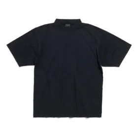 T-shirt com desenho à mão, corte médio «Black Faded» 764235TPVU41569