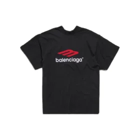 T-shirt com frente dupla «Washed Black» 791615TQVQ61021