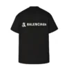 T-shirt com logótipo Balenciaga x Alipay «Preto Branco» 787349TRVY91000