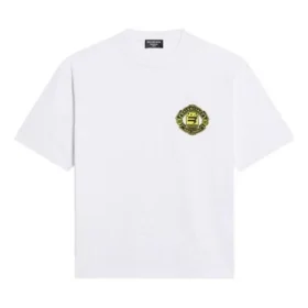 T-shirt com logótipo «Branco» 612966TLV619000
