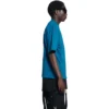 T-shirt com logótipo, corte médio “Azul” 612966TLVB99567