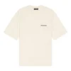 T-shirt com logótipo, corte médio «Beige» 612966TMVF49069