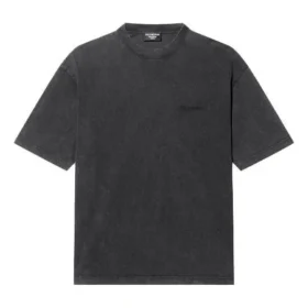 T-shirt com logótipo, corte médio «Cinza» 612966TLVB91146