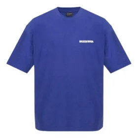 T-shirt com logótipo, corte médio «Indigo» 612966TLVB34388