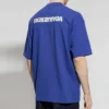 T-shirt com logótipo, corte médio «Indigo» 612966TLVB34388