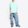 T-shirt com logótipo, corte médio «Mint Tint» 612966TLVB93062