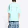 T-shirt com logótipo, corte médio «Mint Tint» 612966TLVB93062