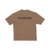 T-shirt com logótipo, corte médio «Tan» 612966TMVF47761