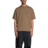 T-shirt com logótipo, corte médio «Tan» 612966TMVF47761