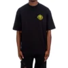 T-shirt com logótipo Crest «Black» 612966TLV611000