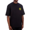 T-shirt com logótipo Crest «Black» 612966TLV611000