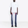 T-shirt com logótipo de Paris «Branco» 612966TKV869040