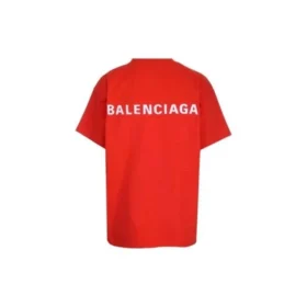 T-shirt com logótipo e corte regular «Bright Red» 612965TMVF43168