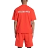 T-shirt com logótipo e corte regular «Bright Red» 612965TMVF43168