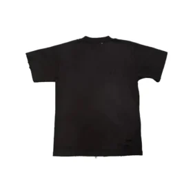 T-shirt com logótipo esbatido «Black Blue» 661705TKVD51070