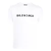 T-shirt com logótipo esbatido «Branco Preto» 661705TKVD59040
