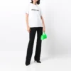 T-shirt com logótipo esbatido «Branco Preto» 661705TKVD59040
