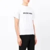 T-shirt com logótipo esbatido «Branco Preto» 661705TKVD59040