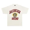 T-shirt com logótipo «Est. 1917 Crest» «Branco» 739784TOVK19012