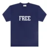 T-shirt com logótipo gratuito «Navy» 612965TKVD33967