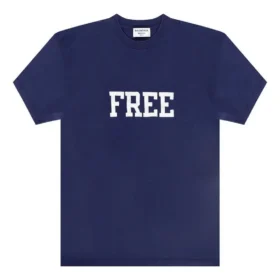 T-shirt com logótipo gratuito «Navy» 612965TKVD33967