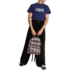 T-shirt com logótipo gratuito «Navy» 612965TKVD33967