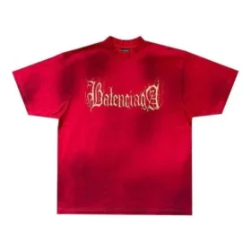 T-shirt com logótipo Heavy Metal Oversized «Vermelho» 739784TOVE16400