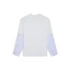 T-shirt com logótipo Slime em camadas «Cinza» 671401TLVF11203