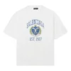 T-shirt com logótipo Varsity, corte médio «Branco» 612966TLV891375