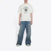 T-shirt com logótipo Varsity, corte médio «Branco» 612966TLV891375
