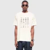 T-shirt com logótipos «Archives» Oversized «Branco» 712398TNVQ79784