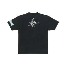 T-shirt com merchandise da Aya Nakamura, tamanho L, «Preto» 641655TMV861055