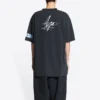 T-shirt com merchandise da Aya Nakamura, tamanho L, «Preto» 641655TMV861055